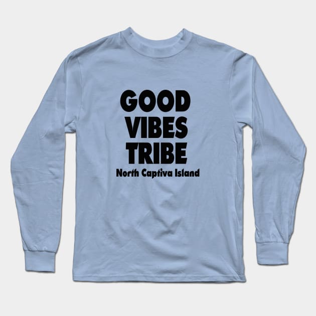 Good Vibes Logo - North Captiva Island Long Sleeve T-Shirt by Ultra Local